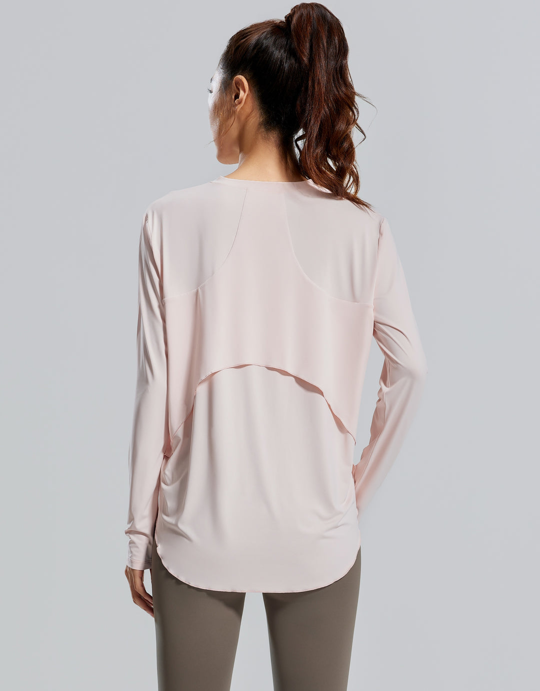 LOSHA EASY MOVEMENT RELAXED FIT T-SHIRT-PEACH