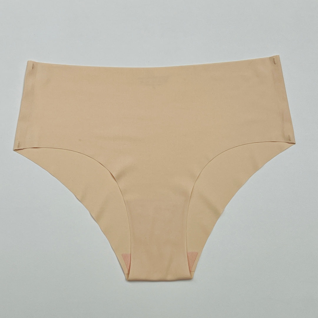 Losha High waist Laser Cut Panty -SKIN