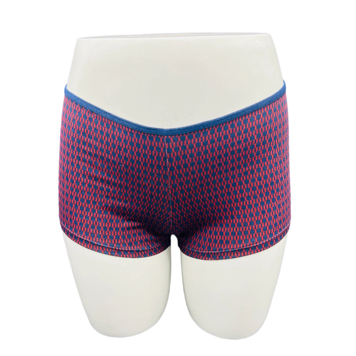 SUPER SOFT BOY SHORTS COTTON BRIEF-GEOMETRIC PRINT