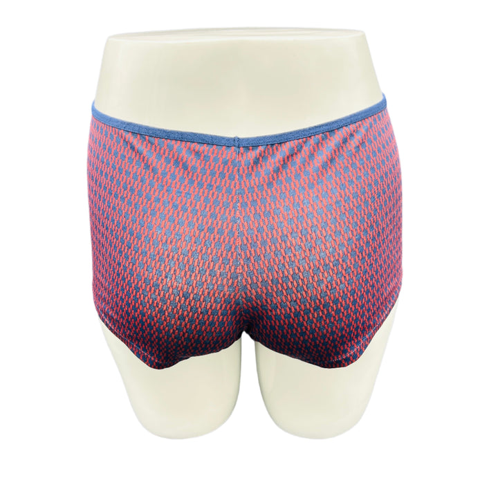 SUPER SOFT BOY SHORTS COTTON BRIEF-GEOMETRIC PRINT