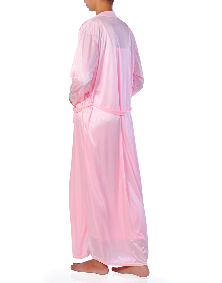 Losha 4 Piece Nighty Set - Baby Pink