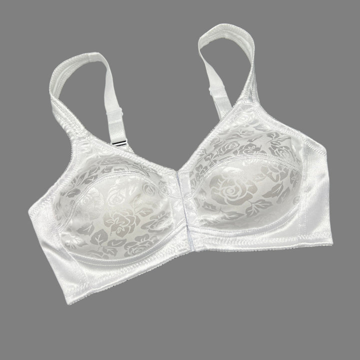 LOSHA FRONT OPEN MINIMIZER BRA-WHITE