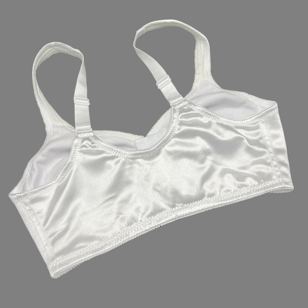 LOSHA FRONT OPEN MINIMIZER BRA-WHITE