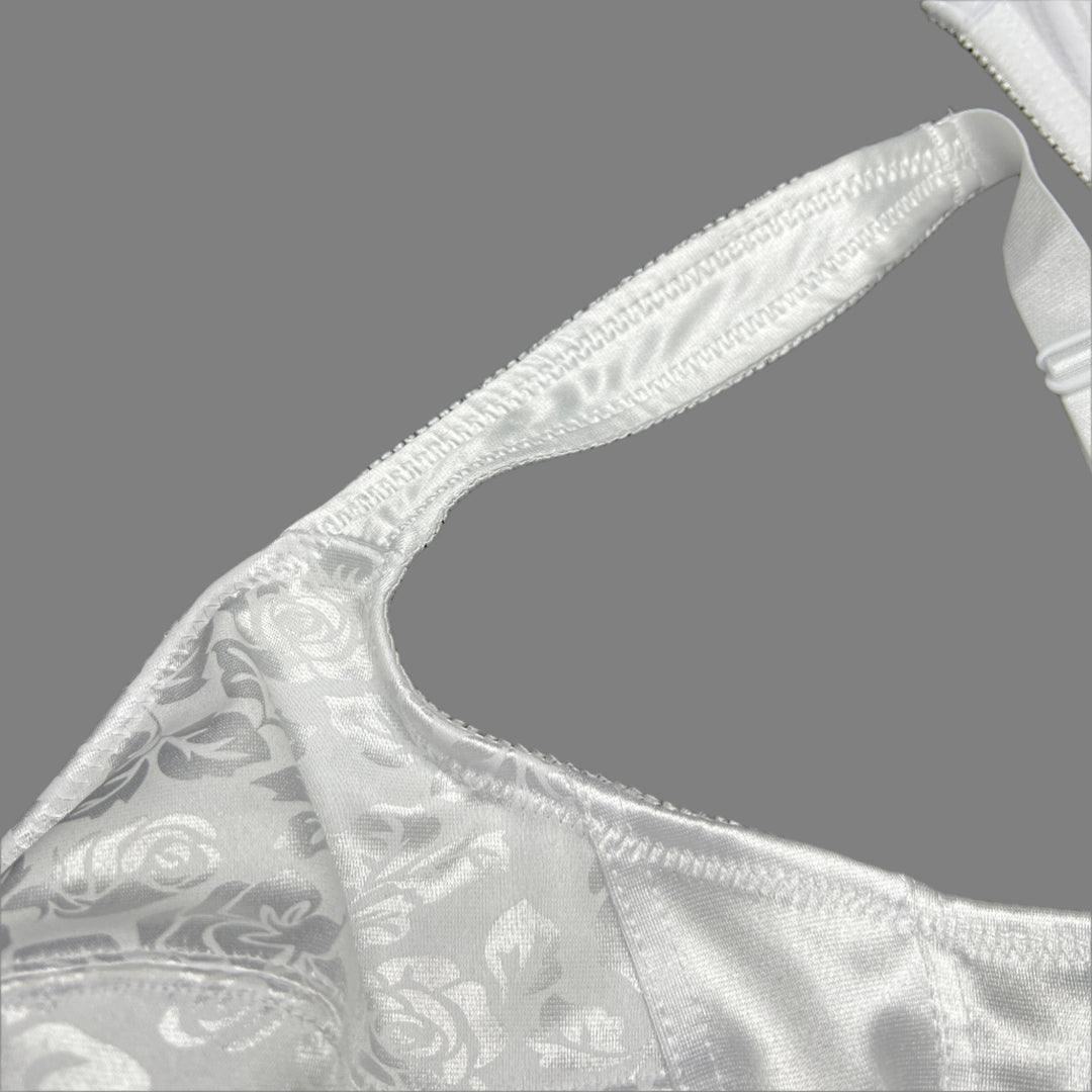 LOSHA FRONT OPEN MINIMIZER BRA-WHITE