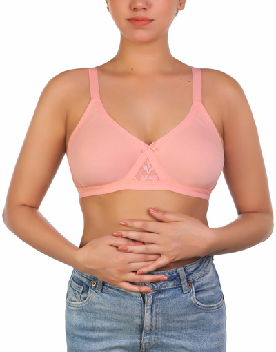 Buy 3 Pack Padded Underwired T-Shirt Bras - Pink - 42D in UAE - bfab