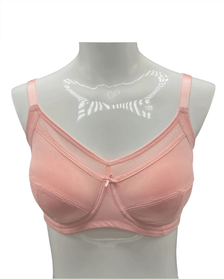 Quattro Plus Support Full-Coverage Wired Bra With Side Shaping Panels-QUARTZ PINK