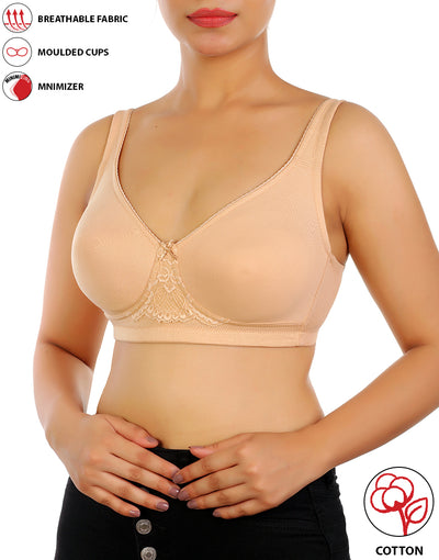 Losha Pakistan on X: This lightly padded plus size bra with a matching  panty is a must for those who like matching lingerie. It features a  color-block design so you need not