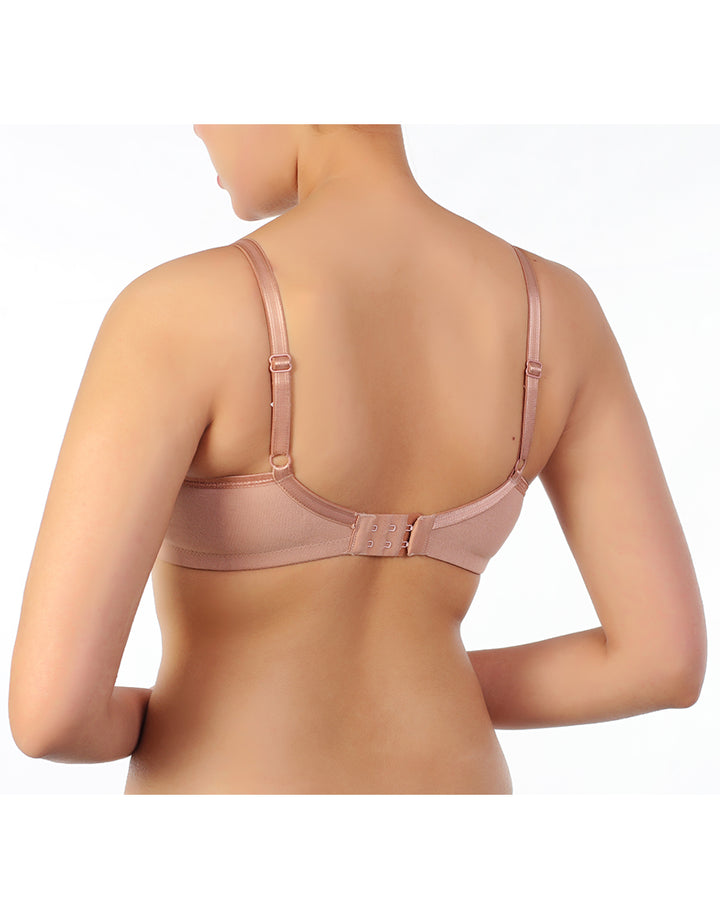 Losha Cotton Wire-free Cut N Sew Bra- Skin