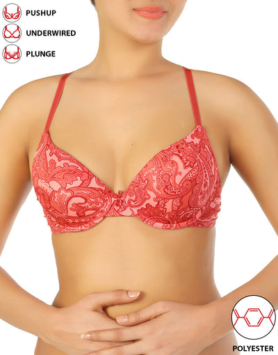 Losha Zen Series Galoon Lace Under Wired Nylon Bra With Super Soft Moulded  Cups-autumn Maple Price in Pakistan - View Latest Collection of Bras